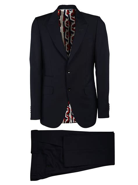 mens gucci suit|gucci men's evening suits.